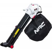 NAC VBE300-AS-G Aspirateur Souffleur Jardin Noir 3000W