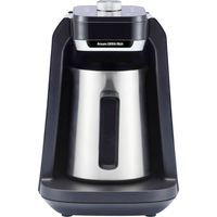 arzum ESPRESSOKANNE mit MILCHAUFSCHÄUMER und WASSERTANK Cafetière chrome Nombre de tasse=5 avec embout de mousseur à la