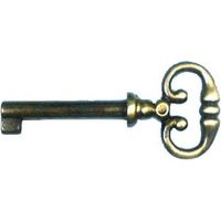 Schlüssel select 38mm Metall bronze langlebig