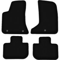 Tapis de sol BASIC en velours noir pour : Chrysler 300C II berline AWD (2011-)