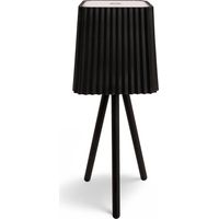 Lampada da tavolo in alluminio senza filo touch dimmerabile USB colore nero