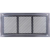 Pluggit Griglia di copertura in acciaio inox, Design Bar, PL127