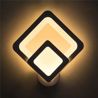 Applique Lampada da parete per muro a LED 12W moderna Rombi Luce per internos