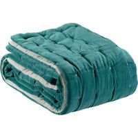 Percorso letto Elise - Vivaraise - Cotone 100% - Verde grigio - 90 x 240 cm