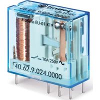 Relais 24vdc 2 schaltend cct.switched 10a/250vac 40.62.9.024.0000