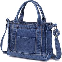 Jean sac à main Jean sac à main pour les femmes Crossbody sacs à épaule week-end Jean sacs à main et sacs à main pour les femmes