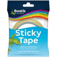 Bostik Sticky Tape - Clear, 24mm x 50m