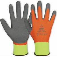 HASE Gants Superflex+ latex, EN 388/420, jaune/orange, taille 7