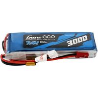 Batería LiPo Gens Ace de 3000 mAh, 7,4 V, 1C, 2S1P