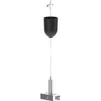 Suspension 3m pour rail universel 3ph noir INTEGRATECH TRA3FSUSB