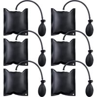 6 Pcs noir 150x163 cm Coussin De Levage, Coussin Levage, Coussin Gonflable Bricolage, Coussin De Montage Coussin D'air, Coussin D'air Gonflable, Coussin D'air Levage Coussin