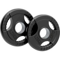 Body Revolution 2 x 1.25 kg Tri-Grip Gummi-Scheiben 50mm