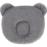 Cale-tête - CANDIDE - P'tit Panda - Comfort ergonomico - Tessuto morbido - Grigio scuro