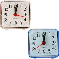 Horloge de mode deux pièces, mini-horloge, horloge électronique de chambre, réveil étudiant, type : style 1