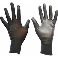 Guantes de poliuretano negros 9 Protexio 05791