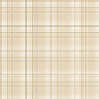 Classic Subtle Tartan Pattern Wallpaper Neutral Beige Brown Grid Lines Symmetric