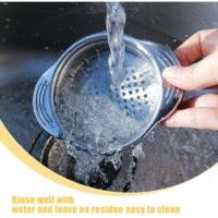 Passoire à Thon, Passoire Boite De Conserve égoutter En Acier Inoxydable Cuisine Fine pour Boîte De Thon, 4,5 Pouces - Crezuo