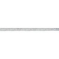 LISTEL VENDOME ARGENT 1 PIÈCE 1,2 X 60 CM CASA LINEA