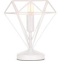 KONSIMO ACOS Tischlampe, Weiß