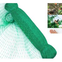 Filet anti-oiseaux, filet de jardin, maille de protection fine, filet anti-insectes pour arbres fruitiers — Idéal pour couvrir plantes et bassins (4 x 10 m)