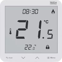 Tech R-10s Plus regolatore di temperatura bianco LCD