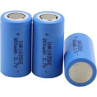 Bateria Pila Recargable 18350 800mAh 3,7V Battery Litio Li-ion