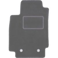Tapis de sol conducteur en velours pour : Renault Captur SUV (2013-2019) graphite