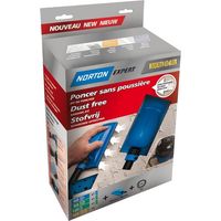 Norton Expert Hand-Schleifset 93 x 185 mm inklusive Absaugung und 4 Schleifbögen