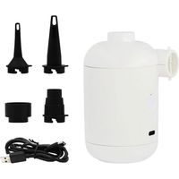 YMYNY 1 Pack Mini Air Pump for Inflatable Boats - Electric Portable Air Mattress Pump Mini USB Air Pump, Wireless Inflator and Deflate Pump for Swimming Rings