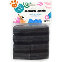 LeoPet Sacchettini Igienici Portatili - LeoPet Sacchettini Igienici Portatili - Confezione Da 16 Pezzi