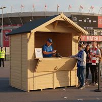 Bertilo Loglap Market Stall / Kiosk 6x6