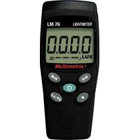 Multimetrix P06236201 LM 76 Luxmeter 0 - 200000 lx