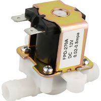 DC12V OD12mm Kunststoff-Magnetventil, normalerweise geschlossen, Wassereinlass-Durchflussschalter