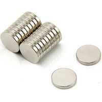 N42 Magnete Neodimio Per Arti, Mestieri, Produzione Di Modelli, Fai -Da -Te, Hobby E Imballaggi - 12mm Dia x 2mm Di Spessore - 1,6kg Di Tiro - Pacco Di 20