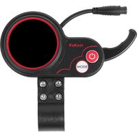 Interrupteur d'affichage LCD à 6 broches, instrument d'affichage à six broches pour accessoires de scooter électrique Kukirin M4