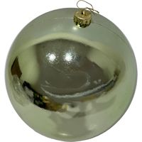TrendLine Weihnachtskugel aus Kunststoff bruchfest Ø 20 cm grün 1 Stück Weihnachtskugel