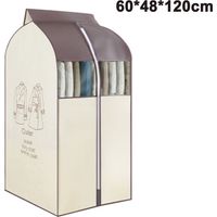 Sac À Vêtements Suspendu Sac De Rangement Pour Organisateur De Sac À Vêtements Avec Fenêtres En Pvc Transparent Housse De Soutienà Vêtements Anti-Poussière 6048120cm