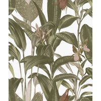 LOOKS by Wolfgang Joop Vliestapete Tropical Weiss 10mx53cm