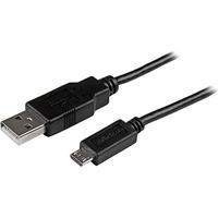 StarTech ST USBAUB2MBK - Sync- & Ladekabel, USB-A Micro-B, 2 m, schwarz