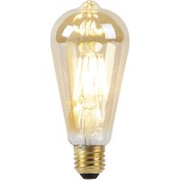 E27 LED Bulb ST64 Dim to Warm Gold 8W 806lm 2000-2700K