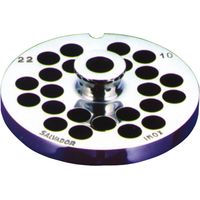 1PZ TRAFILA PER TRITACARNE Inox per PORKERT e REBER n 22 (Ï 18 - 7 fori)