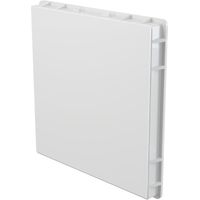 Alcadrain Badewannetür für Wartungsöffnung 300x300, Weiß