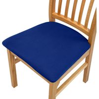 Dining Chair Seat Covers, Stretch Fitted Dining Room Upholstered Chair Seat Cushion Cover