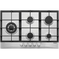 Glem Gas GT85THIX piano cottura Acciaio inox Da incasso 75 cm 5 Fornelli