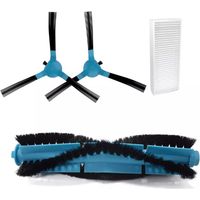 Pack de brosses et filtre noir pour robot aspirateur i-Bot Z7 Smart – Nettoyage efficace – Accessoire compatible – Eziclean