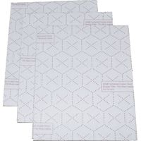 Universal Cut To Size Cooker Hood Filters With Indicator - 3 Pack