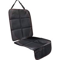 Protection de siège auto de haute qualité (noire) - Tapis de siège enfant extra épais et rembourré - Housse de siège auto idéale pour les sièges auto enfant
