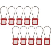 jeux de cadenas à câble verrouillables à clé cadenas