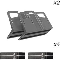 Pack Metro Gris - 2 Metro + 4 Sangles Quick - Stayhold
