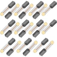 Lot de 20 balais de charbon universels 5x5x11mm – Pour perceuses, scies circulaires et outils électriques – Durabilité élevée et faible étincelle